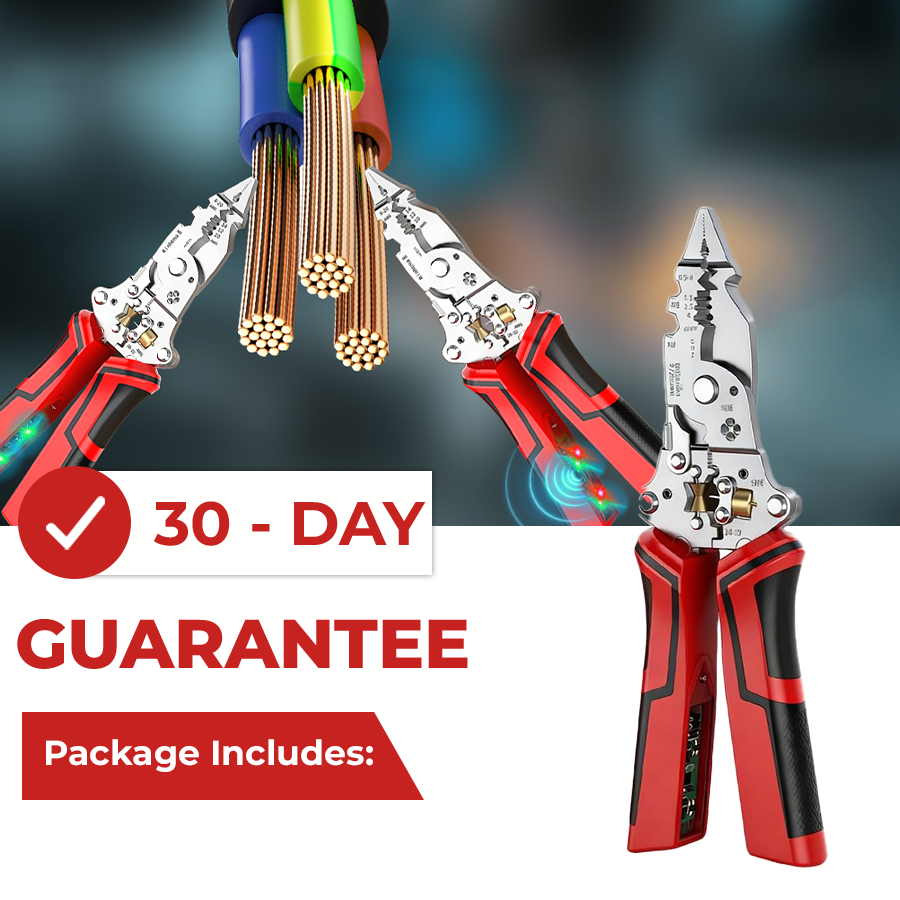 🔥Last Day 50% OFF🔥 16-in-1 Wire Stripper & Twister Pliers with Voltage Tester